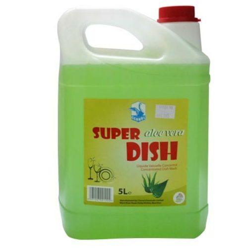 Dish Cleaner Ref SU0038/A, 5L Aloe Vera, Super Dish mauritius