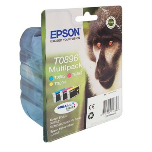 inkjet cartridge c13t08964010 ref t0896 multi-pack tri-colour epson mauritius