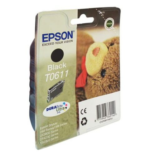inkjet cartridge c13t06114010 ref t0611 black epson mauritius