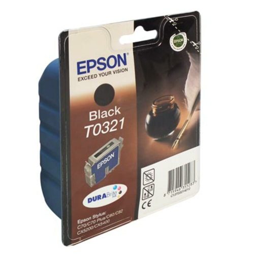 inkjet cartridge c13t03214010 ref t0321 black epson mauritius