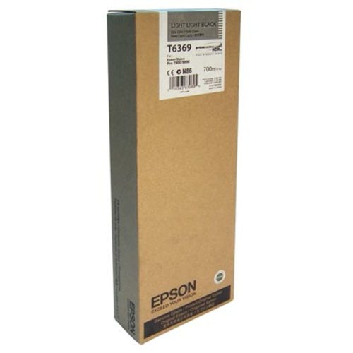 inkjet cartridge c13t636900 ref t6369 700ml light light black epson mauritius