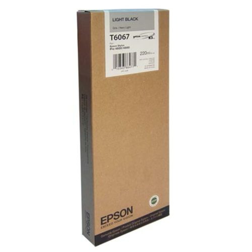 inkjet cartridge c13t606700 ref t6067 220ml light black epson mauritius