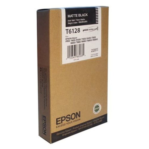inkjet cartridge c13t612800 ref t6128 220ml matte black epson mauritius