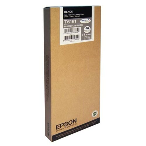 inkjet cartridge c13t618100 ref t6181 198ml black epson mauritius