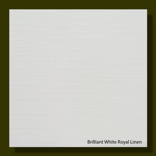 Royal Linen Brilliant White,300gsm ,670*980mm,Milano mauritius