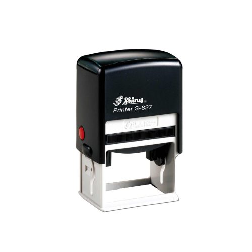 Self Inking Stamp Printer Ref S-827, D50xW30mm, Shiny mauritius