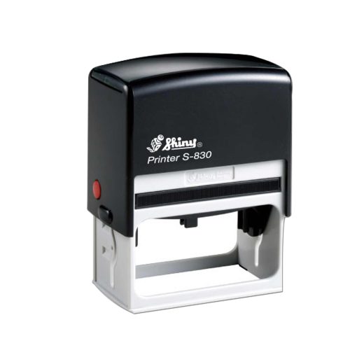 Self Inking Stamp Printer Ref S-830, 75x38mm Self Inking, Shiny mauritius