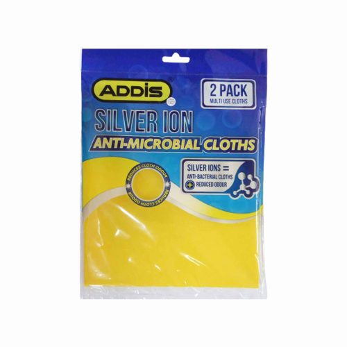 Cloth Ref AB9018, W400*D380mm, Yellow [Pk 2], Addis mauritius