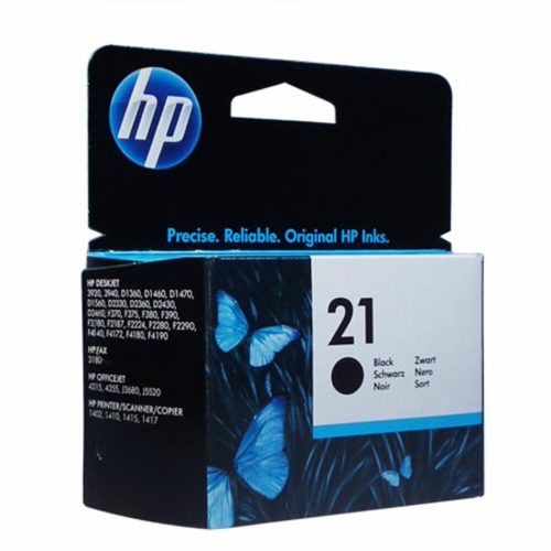 inkjet cartridge hp 21 ref c9351ae black hewlett packard mauritius