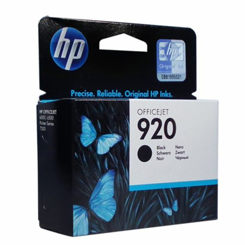 inkjet cartridge hp 920 ref cd971ae black hewlett packard mauritius