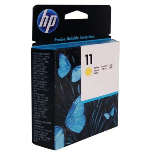 printhead hp 11 ref c4813a yellow hewlett packard mauritius