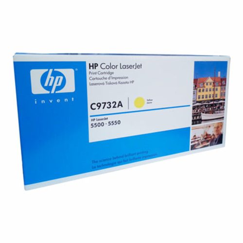 toner cartridge ref c9732a yellow 12000 pages hewlett packard mauritius