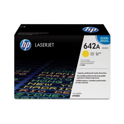 toner cartridge ref cb402a yellow 7500 pages hewlett packard mauritius