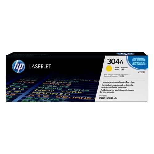 toner cartridge ref cc532a yellow 2800 pages hewlett packard mauritius