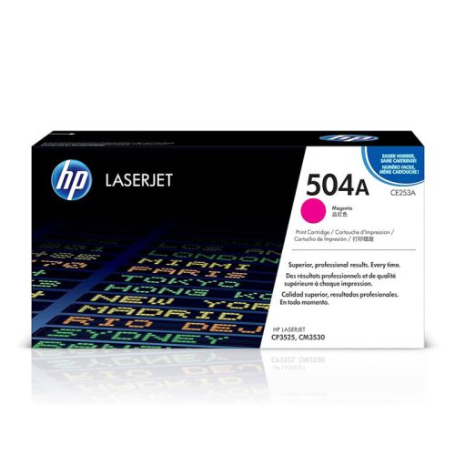 toner cartridge laserjet ref ce253a magenta colorsphere hewlett packard mauritius