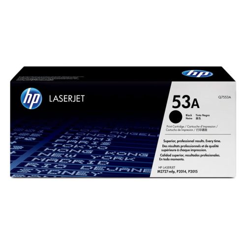 toner cartridge ref q7553a black hewlett packard mauritius