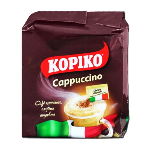 coffee mix cappuccino 25g [pk10] kopiko mauritius