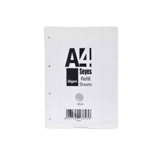 Refill Paper Ref XA4C, A4, 60gsm, Seyes [Pk 40], Genius mauritius