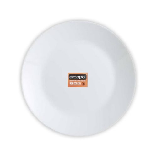 plate zelie arcopal 25 mm mauritius
