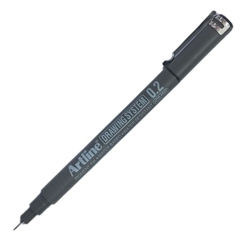 drawing pen series ek-232, artline 0.2mm, Black mauritius