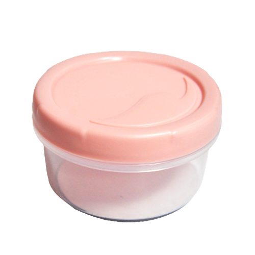 Container Plastic Round Ref AT7612-1, Twister, 709R 250 ml, All time mauritius