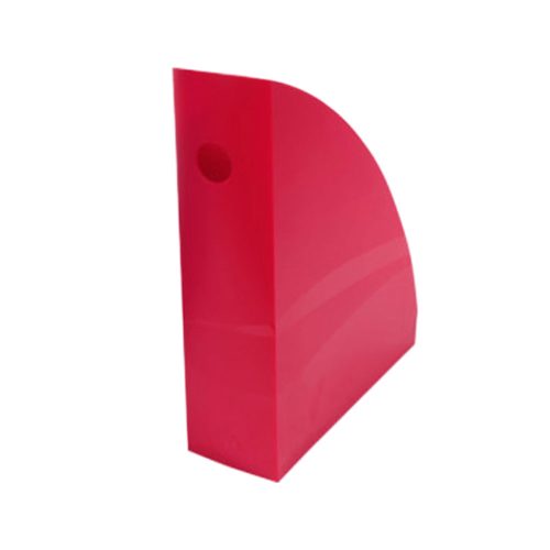 Mag-Cube Magazine Holder Ref 18284D,Plastic, Raspberry [Pk 6],Exacompta mauritius