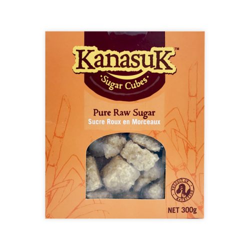 sugar cubes, raw, kanasuk, 300g mauritius