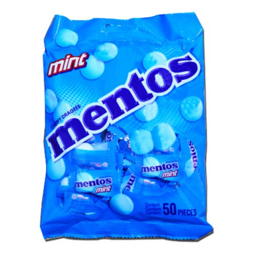 Mentos 135g Mint [Pk 50] Mentos mauritius