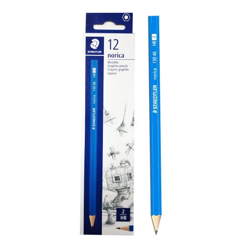 Wood Pencil Ref 130 46 HB Norica [Pk 12] Staedtler mauritius