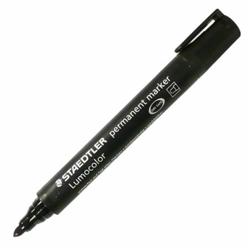 permanent marker lumocolor ref 352-9 broad refillable black staedtler mauritius