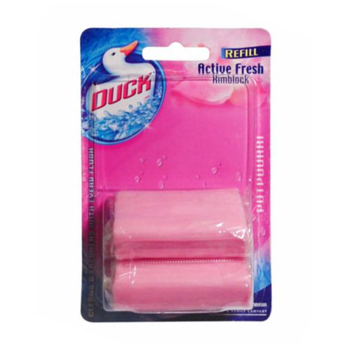 Toilet Rim Block Active Fresh Refill, 50g Pot Pourri [Pk 2], Duck mauritius