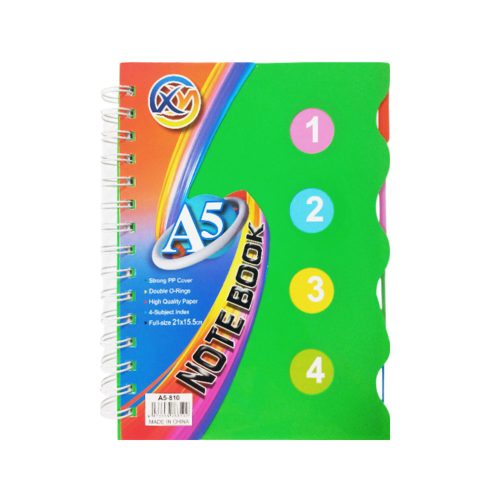 Spiral Notebook Ref A5-810 mauritius