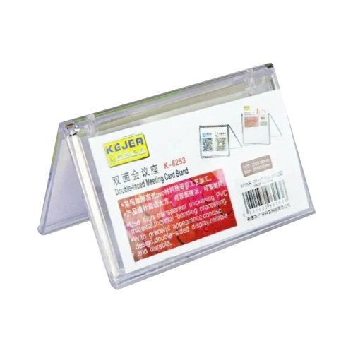 Name Card Stand, L210x75mm, Triangular, Kejea mauritius