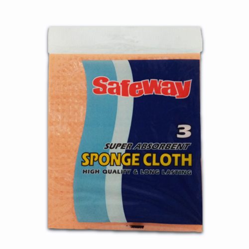 Sponge Cloth, Super Absorbent [Pk 3], Safeway mauritius