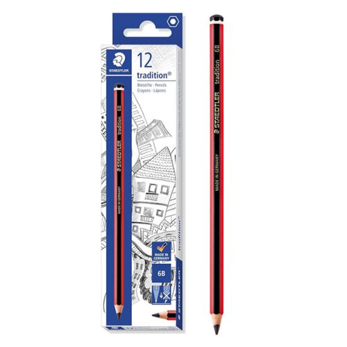 Wood Pencil Ref 110-6B 6B Tradition [Pk 12] Staedtler mauritius