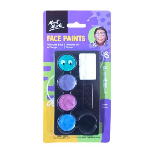 SS, Face Paint Ref MBRT7002-V02, 6 Colours, Mont Marte mauritius