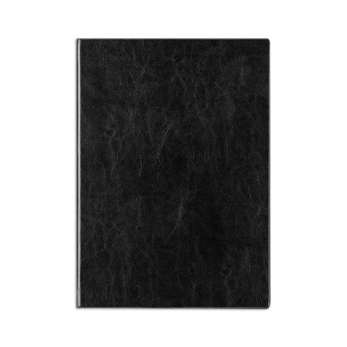 Leather Notebook Ref 3185 16k, B5, 160 Sheets, Black  Deli