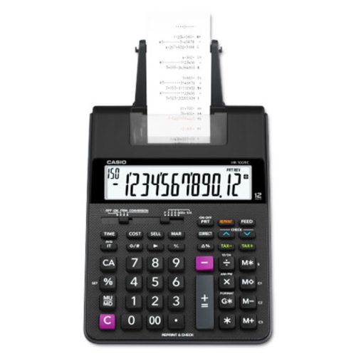 Portable Printer Calculator Ref HR-100RC 12 Digits Casio