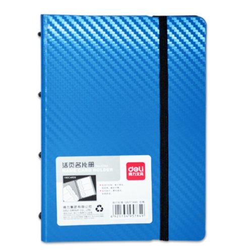Business Card Holder Ref 5784 180 Pockets, Colour Varies Deli