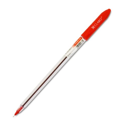 Ball Pen Perfecto Ref 0086 0.7mm Tip, Red Claro