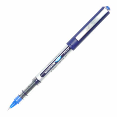 Rollerball Pen Uni Eye Ref UB-150 0.5mm Micro Tip Blue Uni-ball