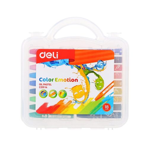 Oil Pastel Ref C20114 18 Colours Deli