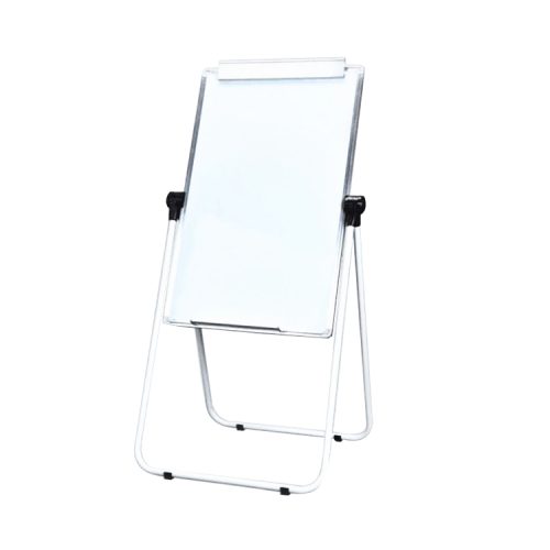 Flipchart Ref 7886 W60*H90cm, U erasel white metal stand Deli