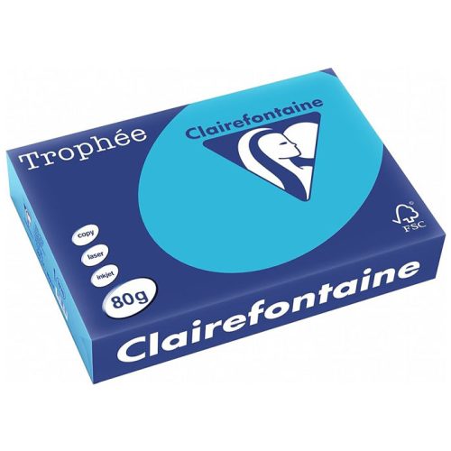 Colour Copy Paper Ref 1976C A4 Royal Blue, 80gsm [Ream: 500 Sheets] Clairefontaine