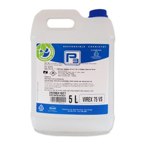 Multi-Purpose Cleaner Liquid Virex 5L Disinfectant, Bactericide & Virucide P3