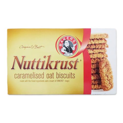 Biscuit Nuttikrust 200g Caramelised Oat  Bakers