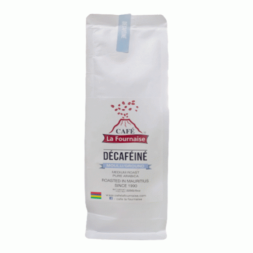 Ground Coffee [Moulu] 225g, Decaffeine, Pure Arabica Cafe La Fournaise