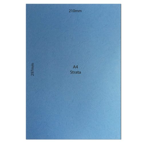 Strata Paper Ref C1 A4, Dark Blue, 210gsm [Pk 10] Notelita