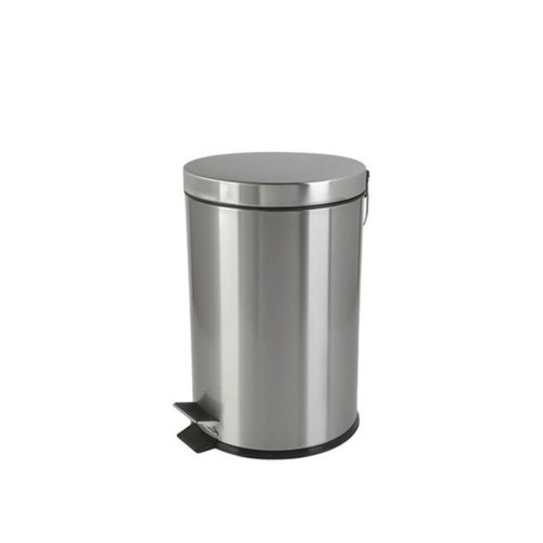Pedal Trash Bin Stainless Steel Ref 50131 5L 205xH285mm  Sunnex