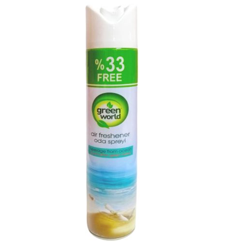 Air Freshener Spray ABS 300ml , Assorted Fragances Green World
